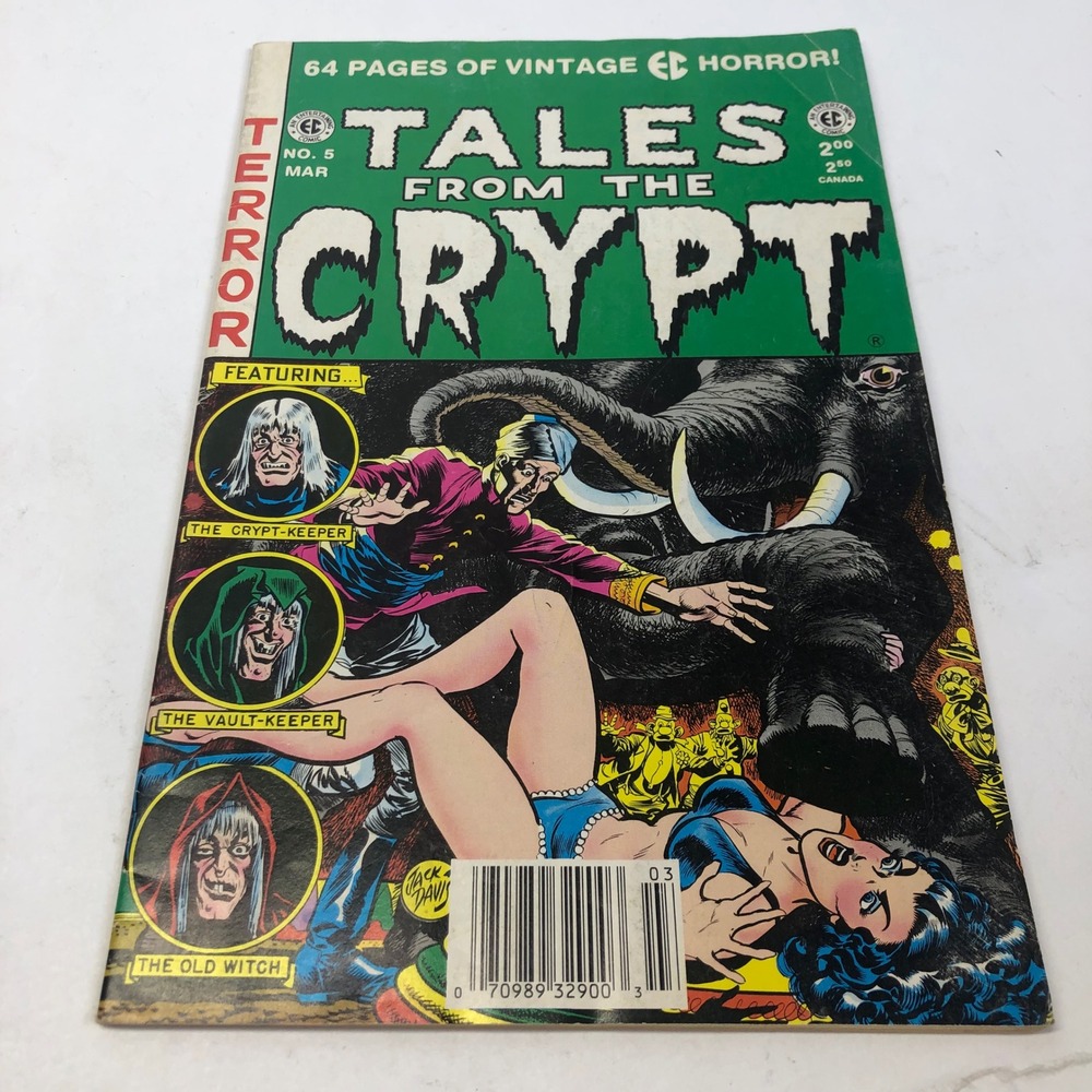 Tales From The Crypt Comic Book No‎ 5 March 1951 EC Comics Reprint